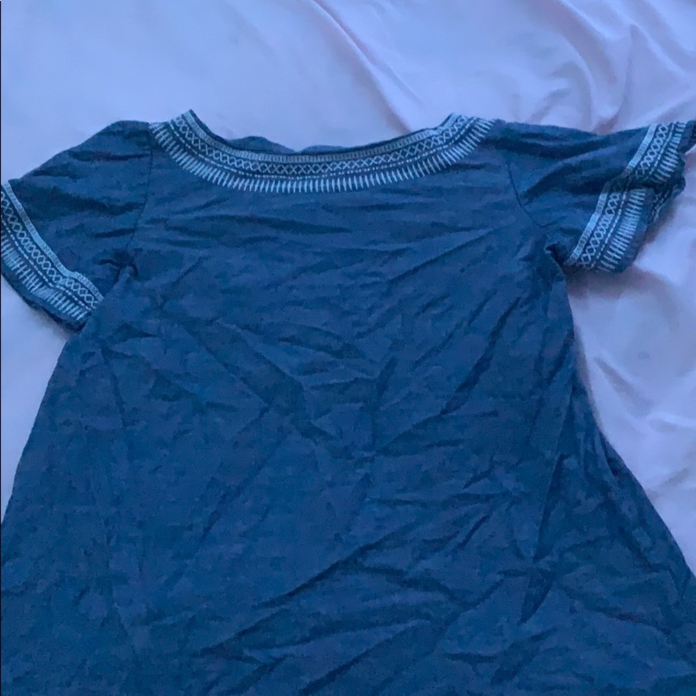 A jean dress